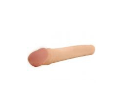 Cyberskin 2 Inch Xtra Thick Vibrating Transformer Penis Extension Beige